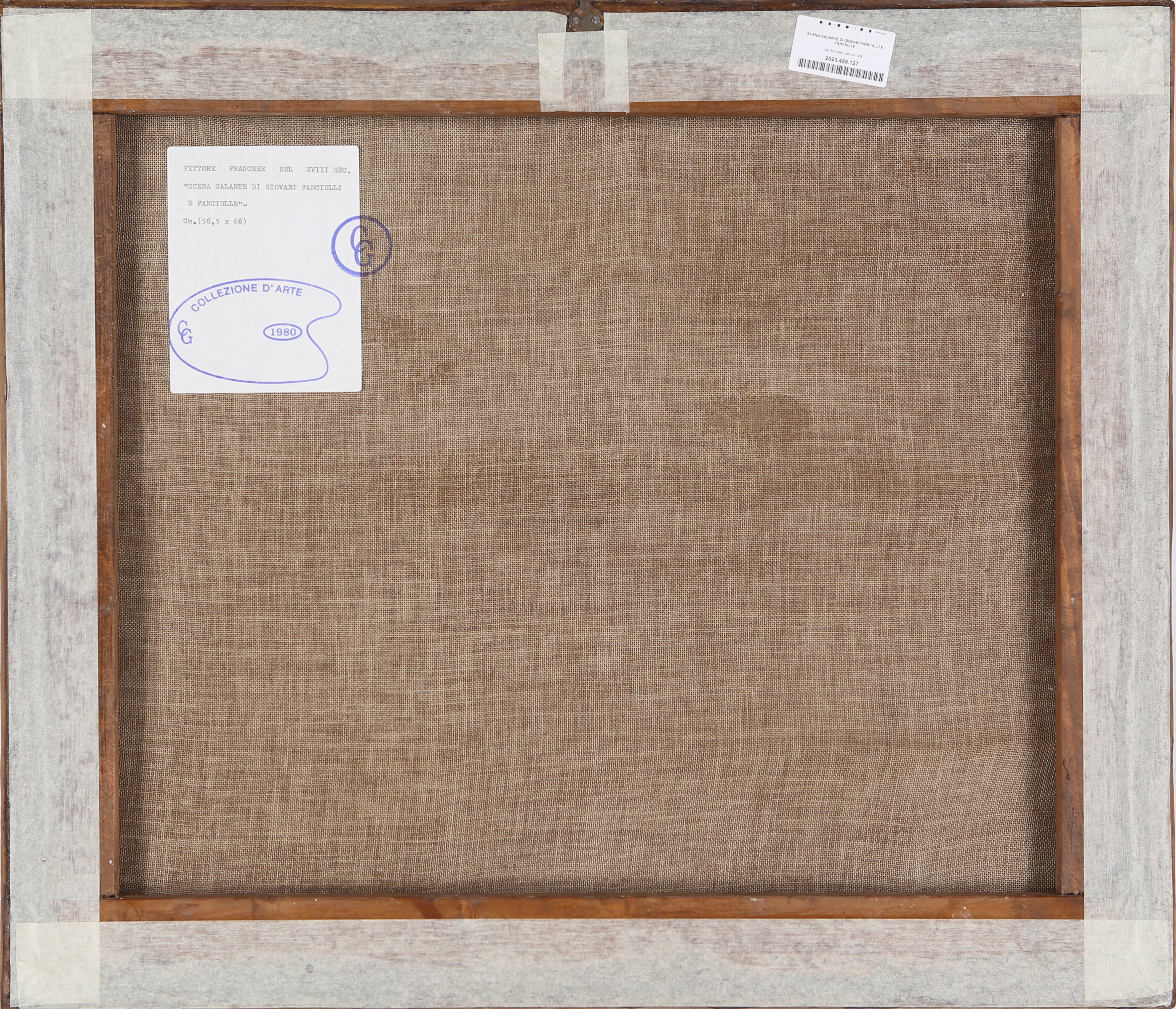 Scena Galante Di Giovani Fanciulli E Fanciulle