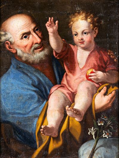 San Giuseppe con Bambino