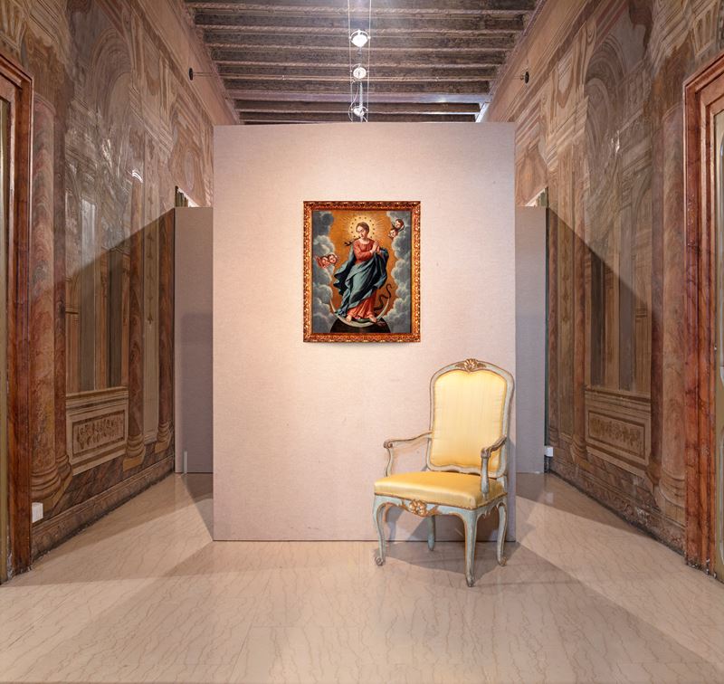 Scuola Romana del XVIII Secolo - L'immacolata Concezione