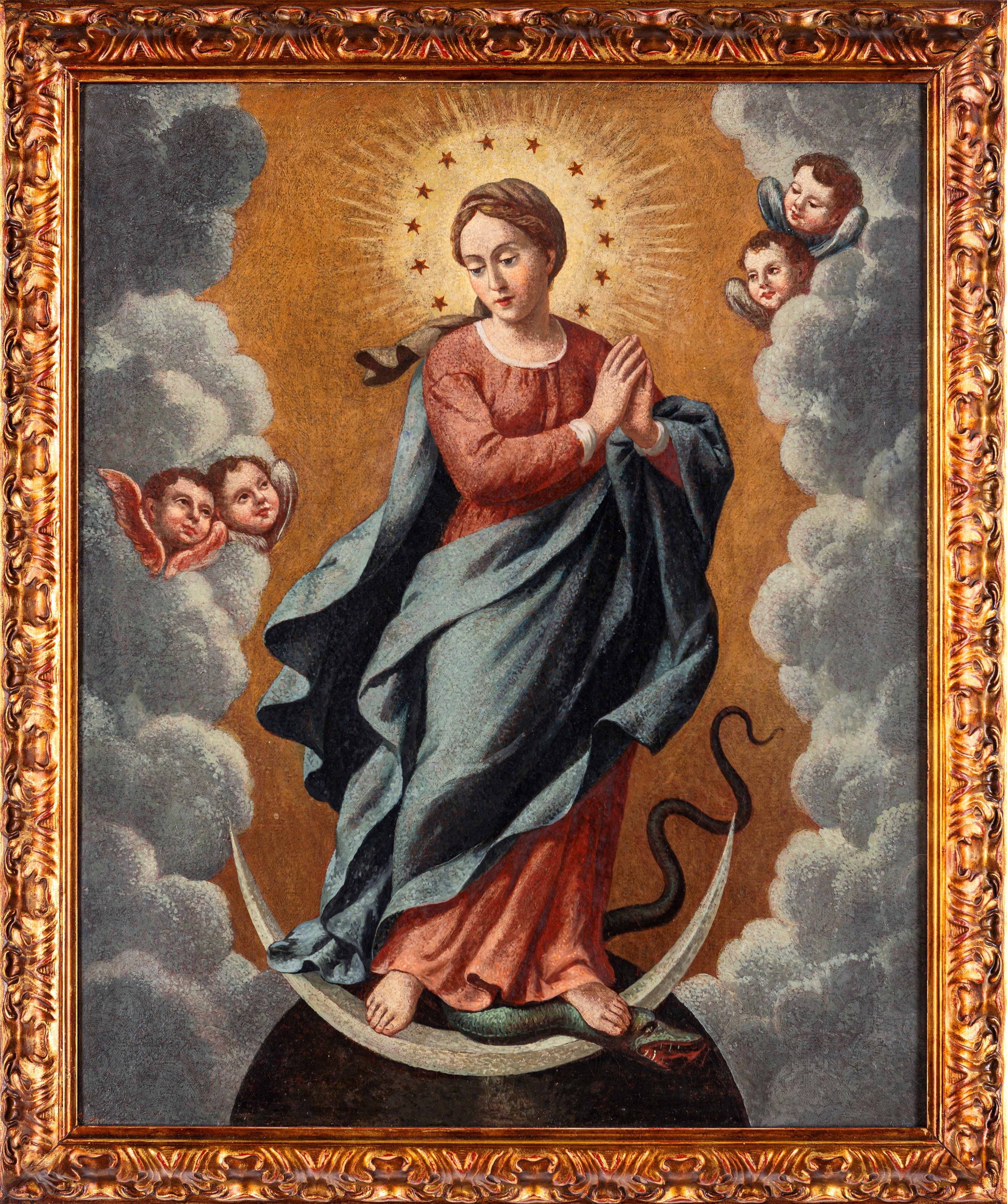 Scuola Romana del XVIII Secolo - L'immacolata Concezione