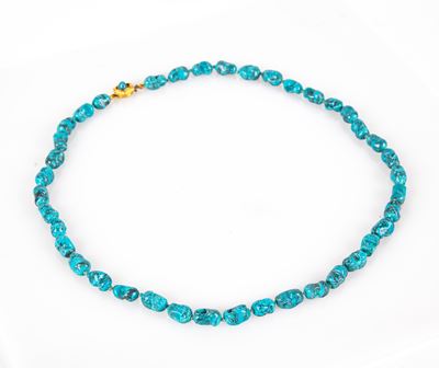 Collana in Turchese Sfaccettato