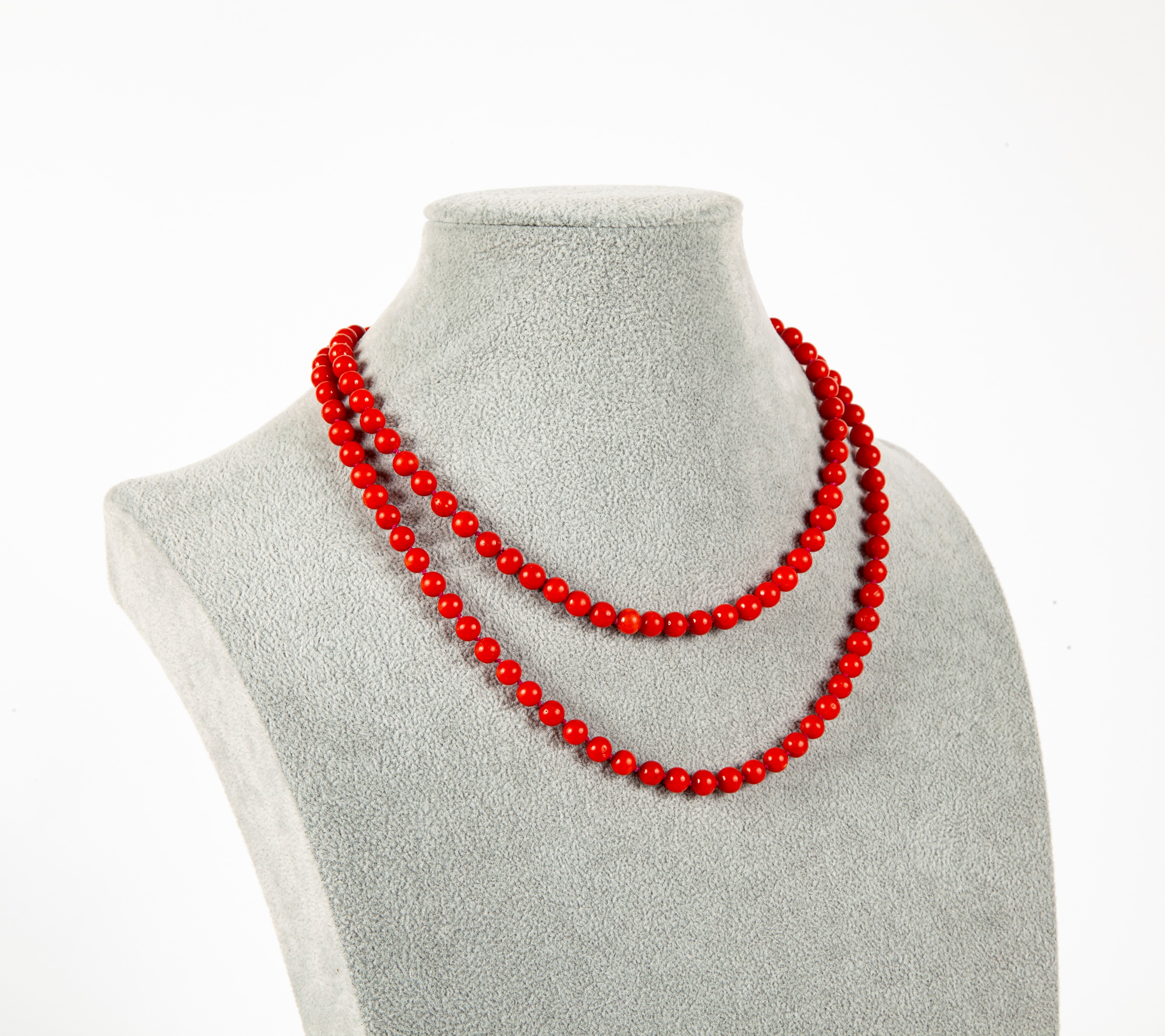 Collana in Corallo Rosso