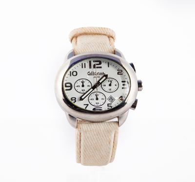 Altanus Jeans 7800 Steel Collection - Orologio da Polso al Quarzo da Uomo Cronografo in Acciaio c...