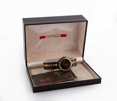 Ferrari Formula - Orologio da Polso al Quarzo da Uomo in Acciaio, Acciaio Brunito e Dorato, con D...