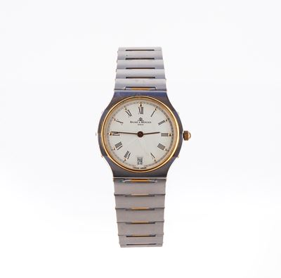 Baume & Mercier 1830 - Orologio da Polso al Quarzo da Donna in Acciaio ed Acciaio Dorato con Data...