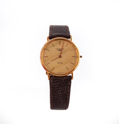 Longines Cal. 150 7023 - Orologio da Polso al Quarzo da Uomo in Oro 750/000