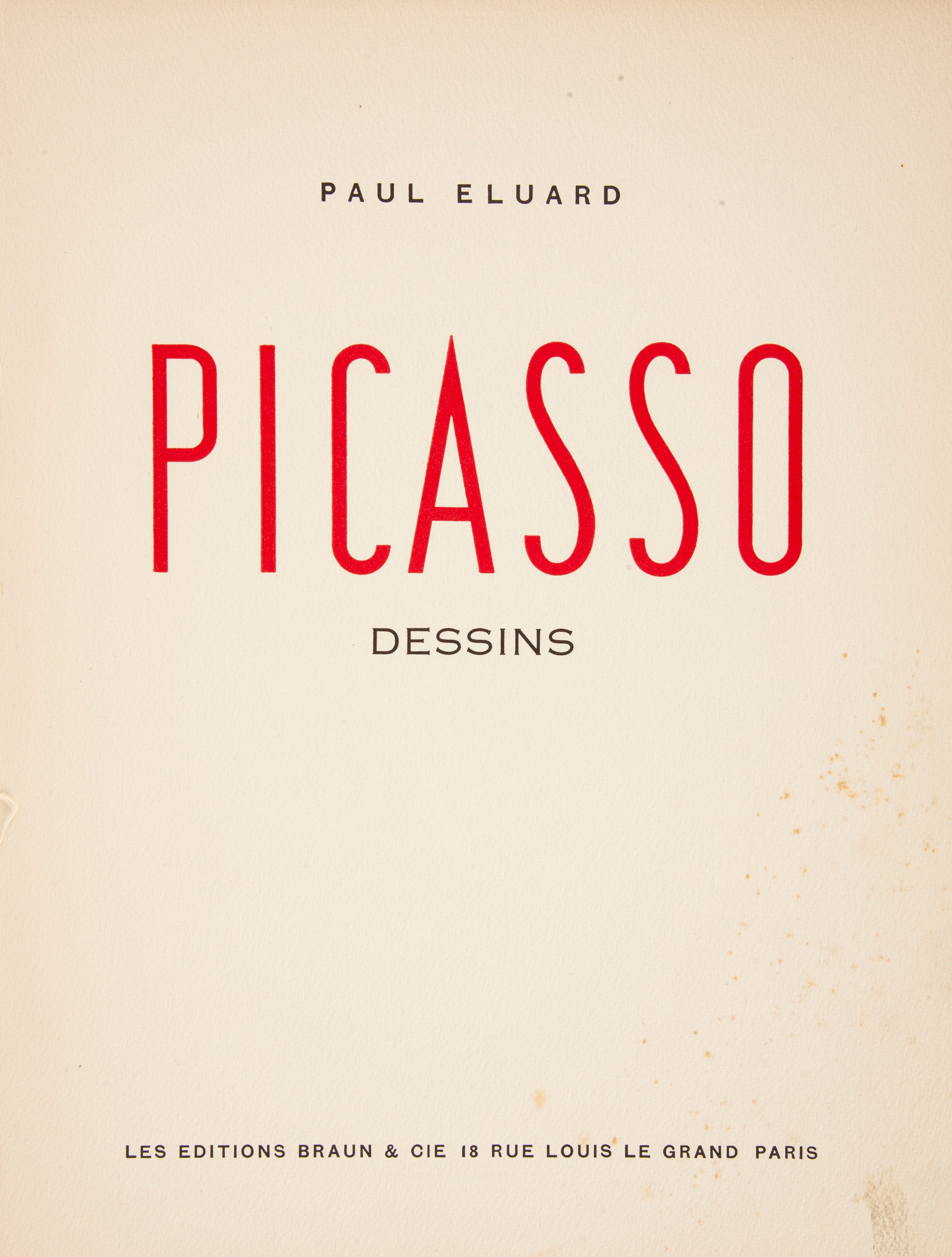 Paul Eluard - Picasso (Coll. "Plastique")