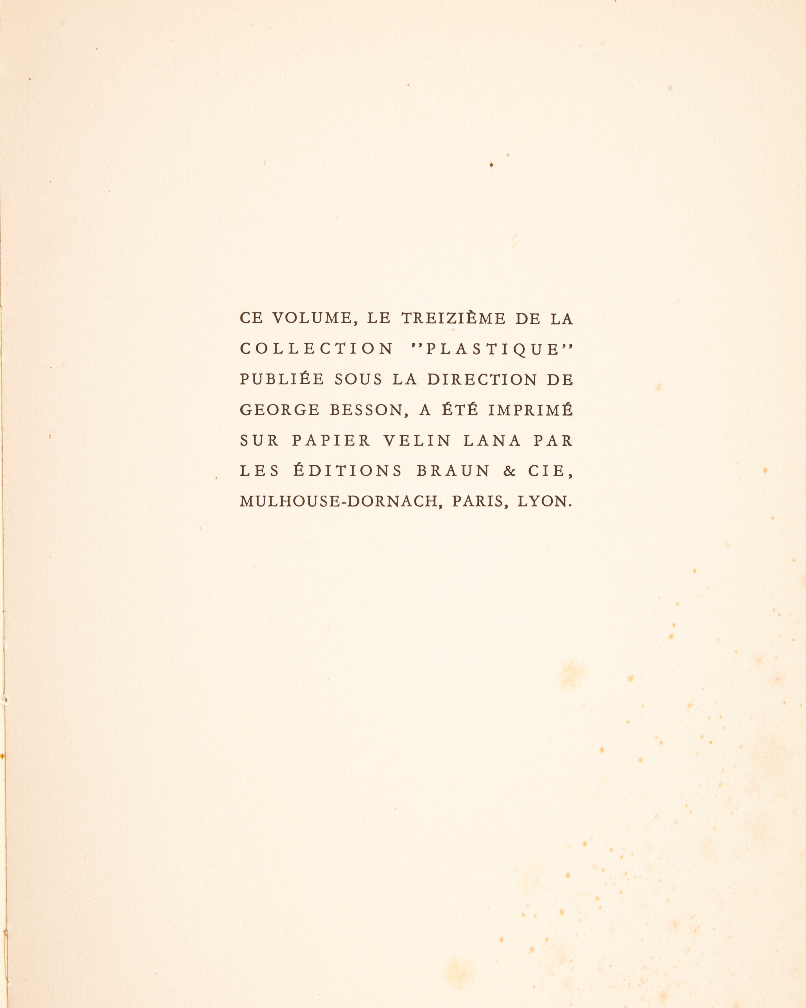 Paul Eluard - Picasso (Coll. "Plastique")