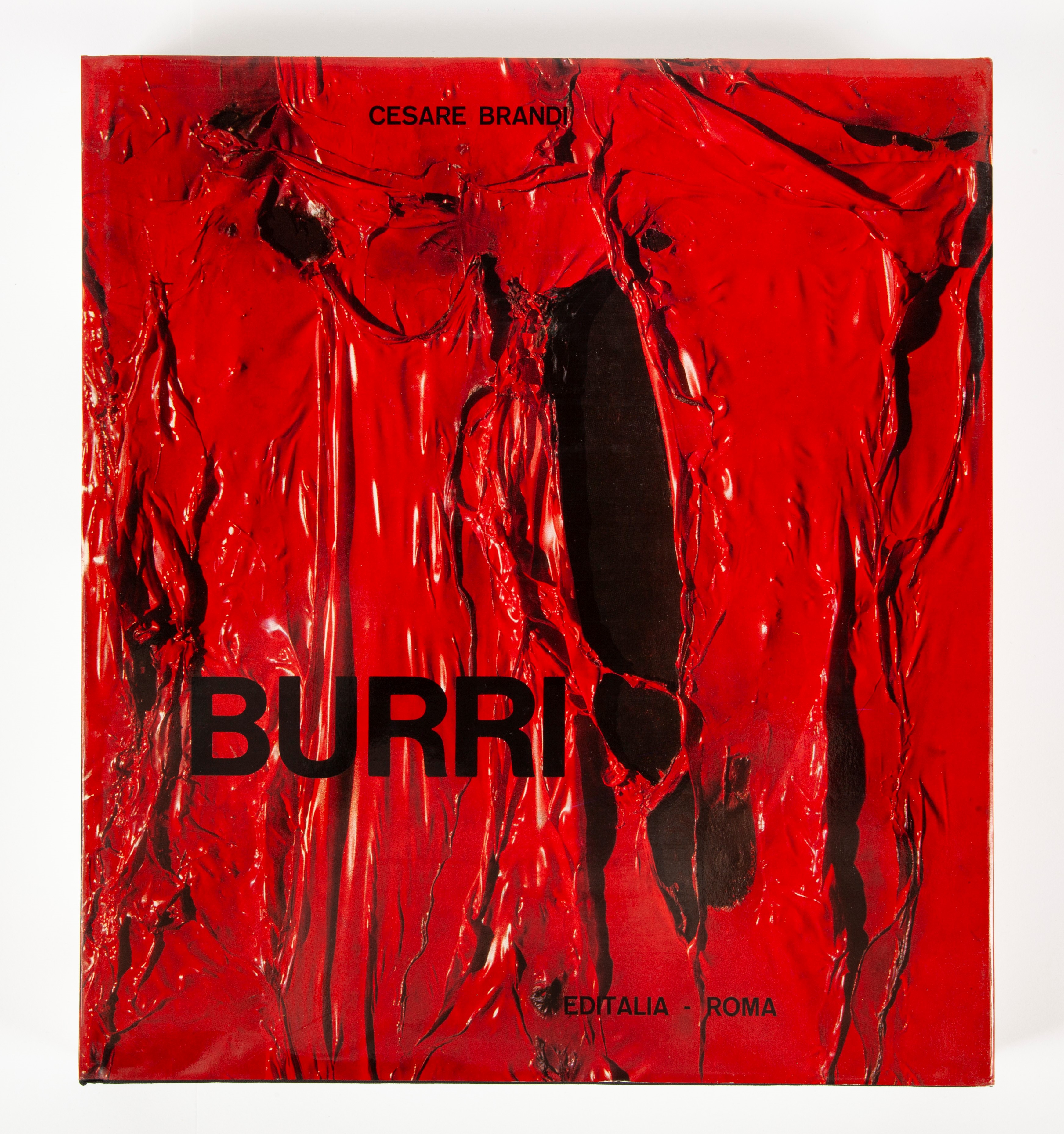 Cesare Brandi - Burri (con Dedica del Maestro Burri Datata Roma 66)