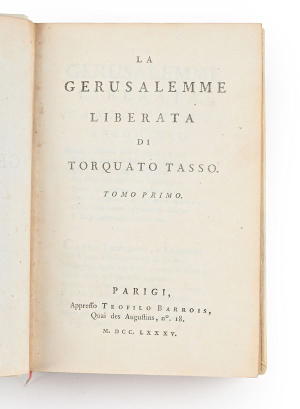 La Gerusalemme Liberata di Torquato Tasso