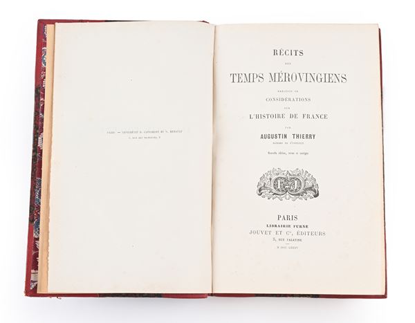 Thierry Augustin, Récits des temps mérovingiens