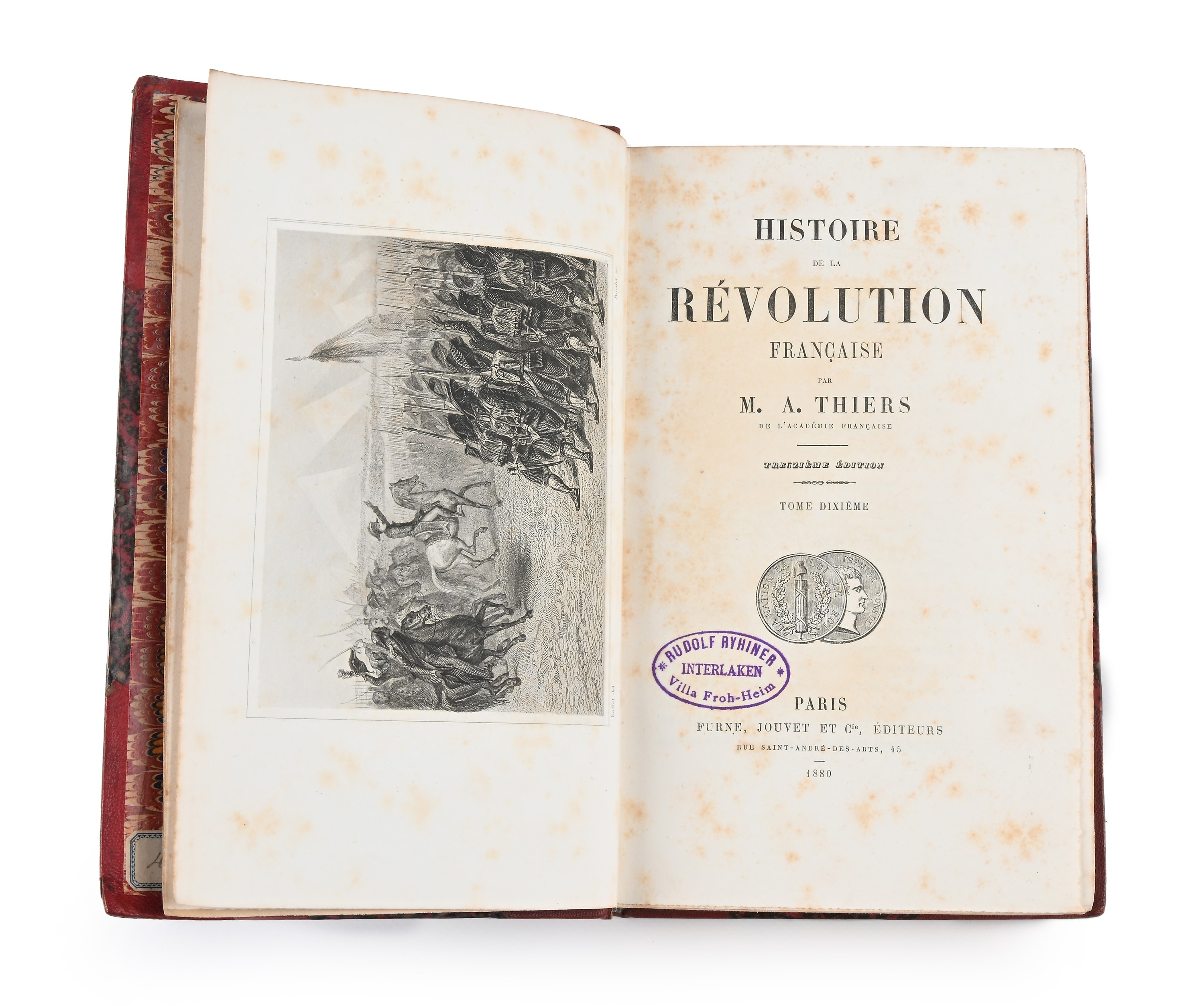 Historie de la Revolution Francaise, Thiers, 13° edizione