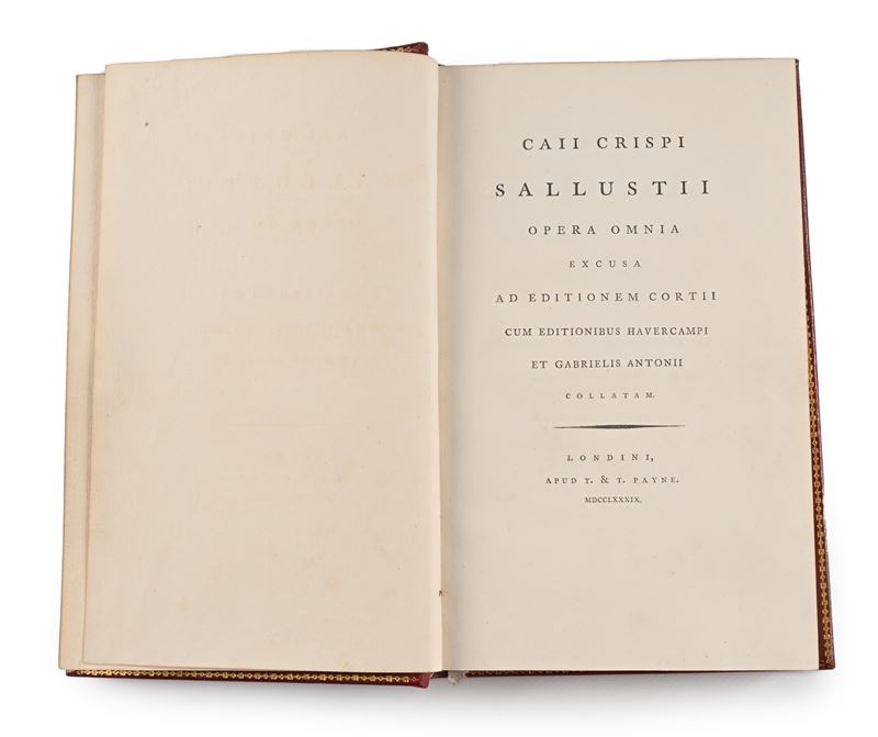 Caii Crispi Sallustii, Opera Omnia