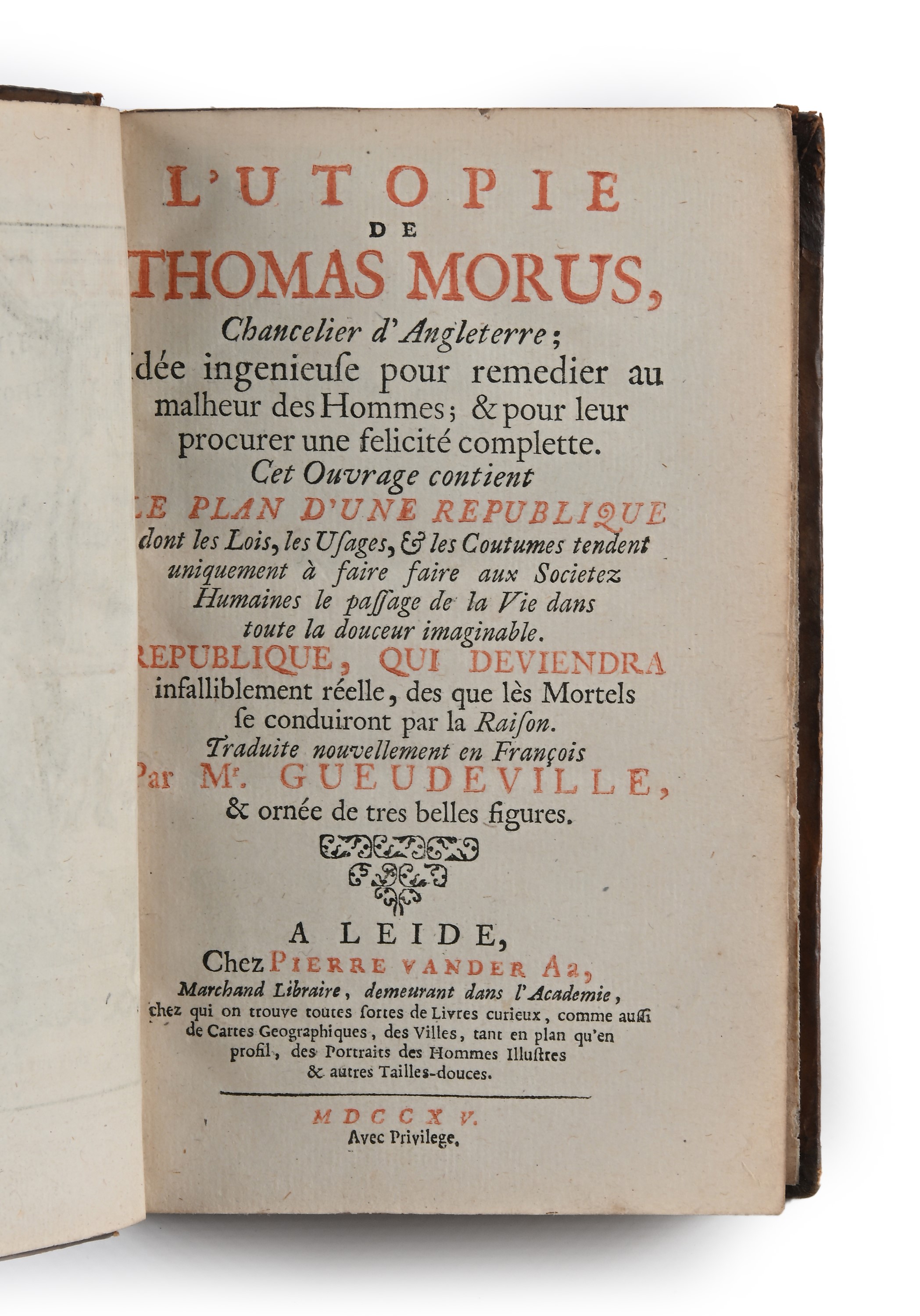 L'Utopie de Thomas Morus