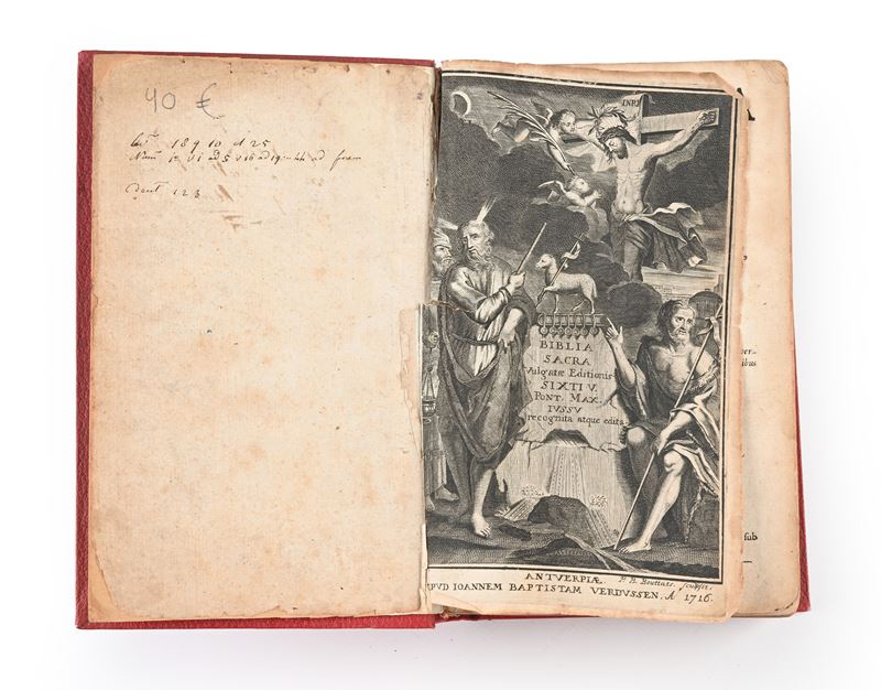 Biblia Sacra. Vulgatae Editionis Iuxta editionem Parisiensem Antonij Vitré