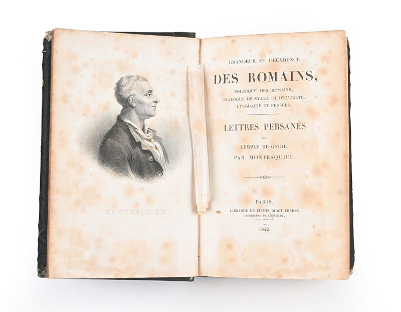 Montesquieu Grandeur et Decadence des Romains