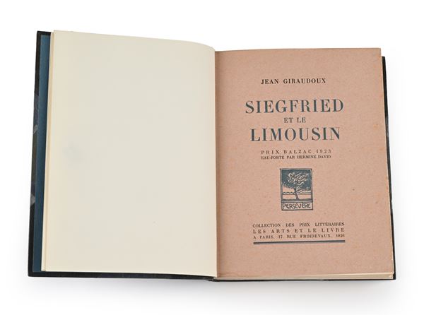 Giraudoux, Siegfried et le Limousin