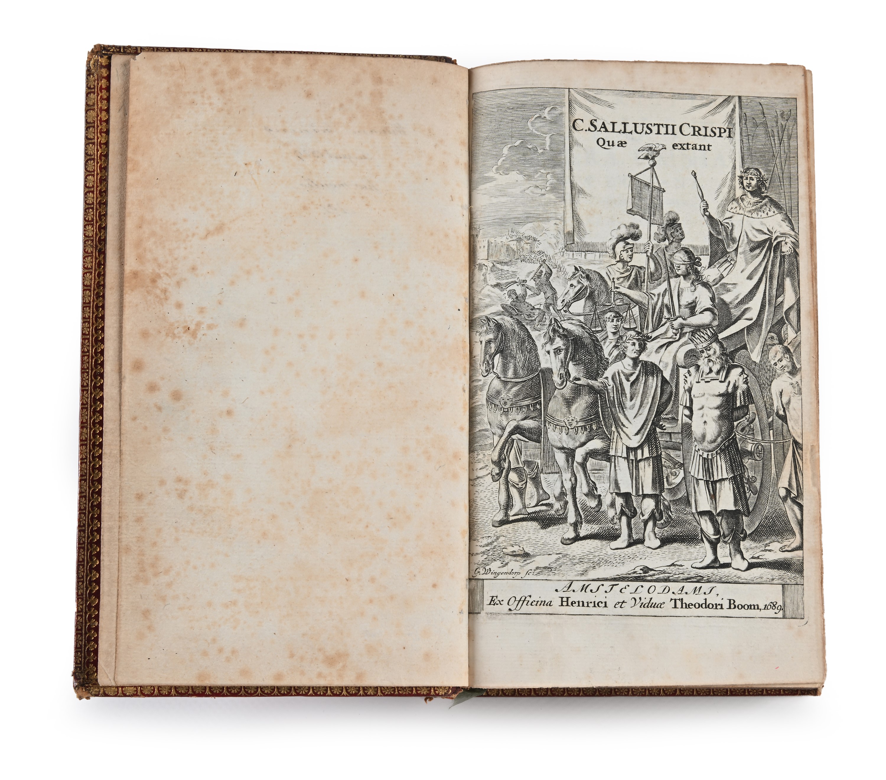 C. Crispi Sallustii. Opera Omnia Quae exstant cum commentariis integris