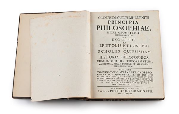 Godefridi Guilielmi Leibnitii - Principia Philosophiae more geometrico