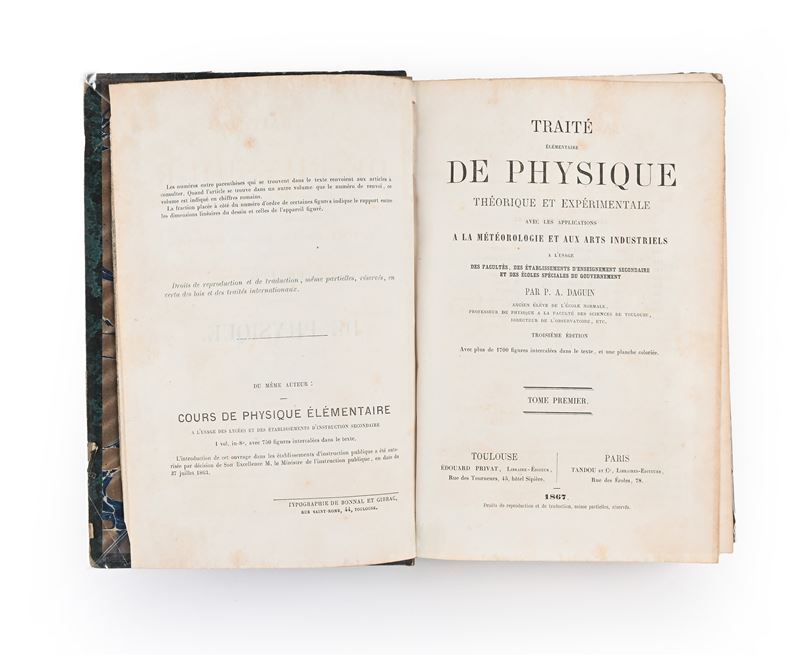 Daguin, Traitè Elementaire de Physique