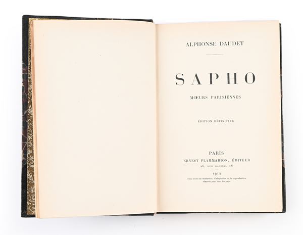Daudet, Sapho Moeurs Parisiennes