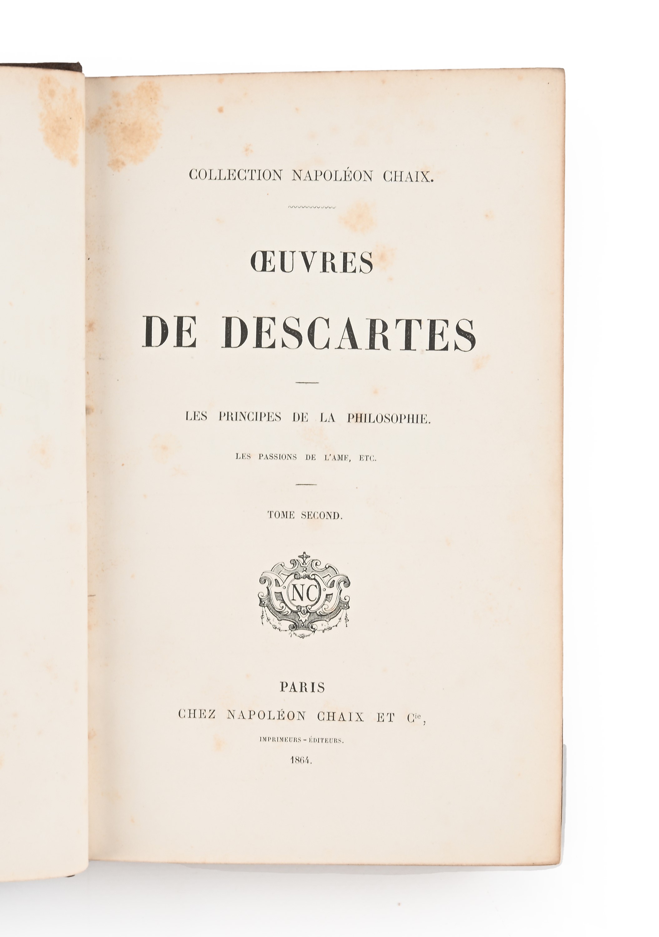 Ouevres de Descartes