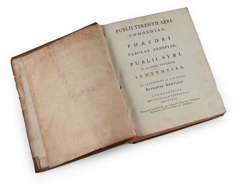 Publii Terentii Afri Comoediae, Phaedri Fabulae Aesopiae. Publii Syri et aliorum veterum sententi...