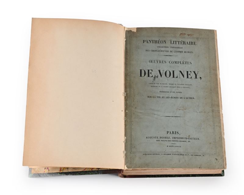 Oeuvres Completes de Volney