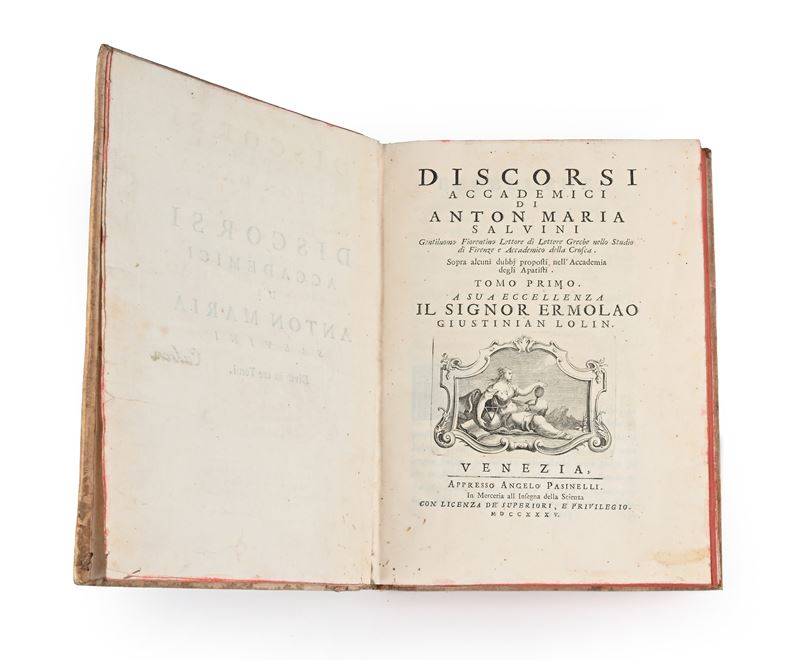 Discorsi Accademici di Anton Maria Salvini. Tomo Primo-Terzo