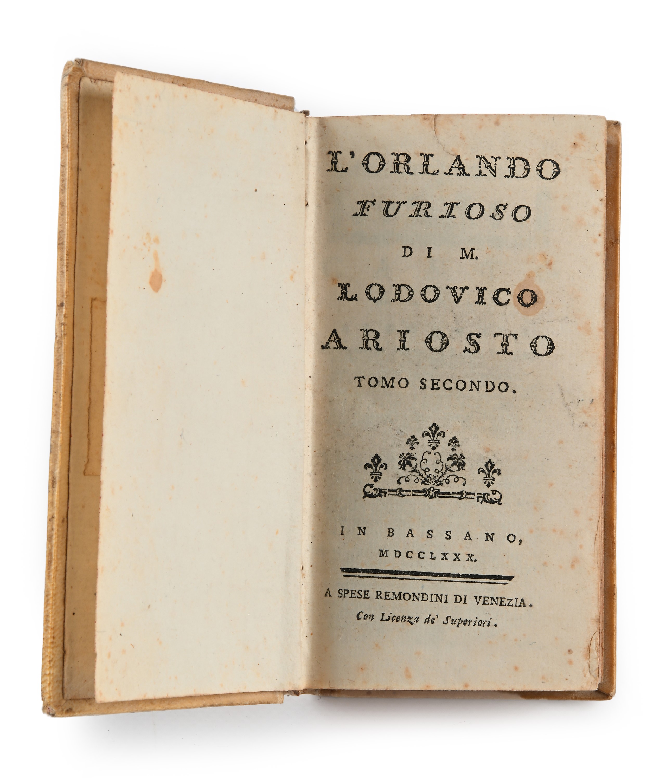 L'Orlando Furioso di M. Lodovico Ariosto
