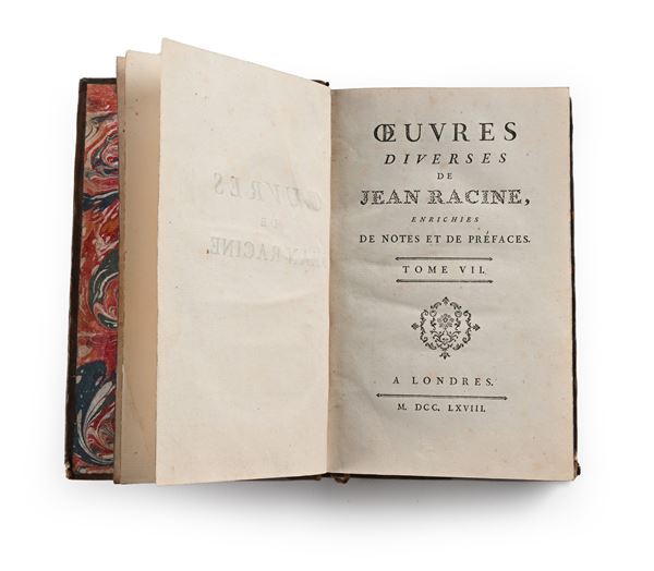 Oeuvres de Jean Racine Racine. Avec des commentaires par M. Luneau de Boisjermain