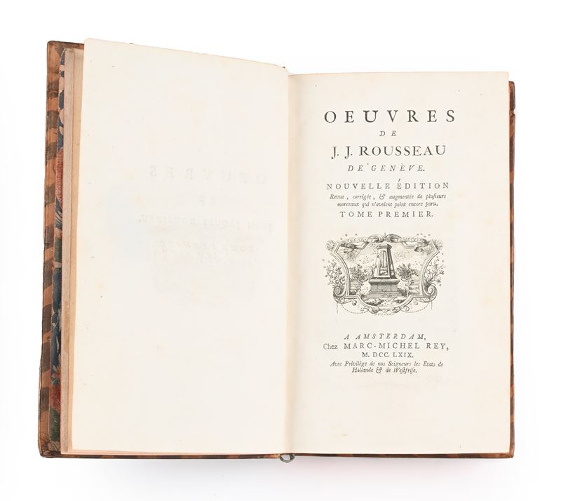 Oeuvres de J.J. Rousseau de Geneve. Nouvelle Edition Revue, corrigée, & augmentée de plusieurs mo...