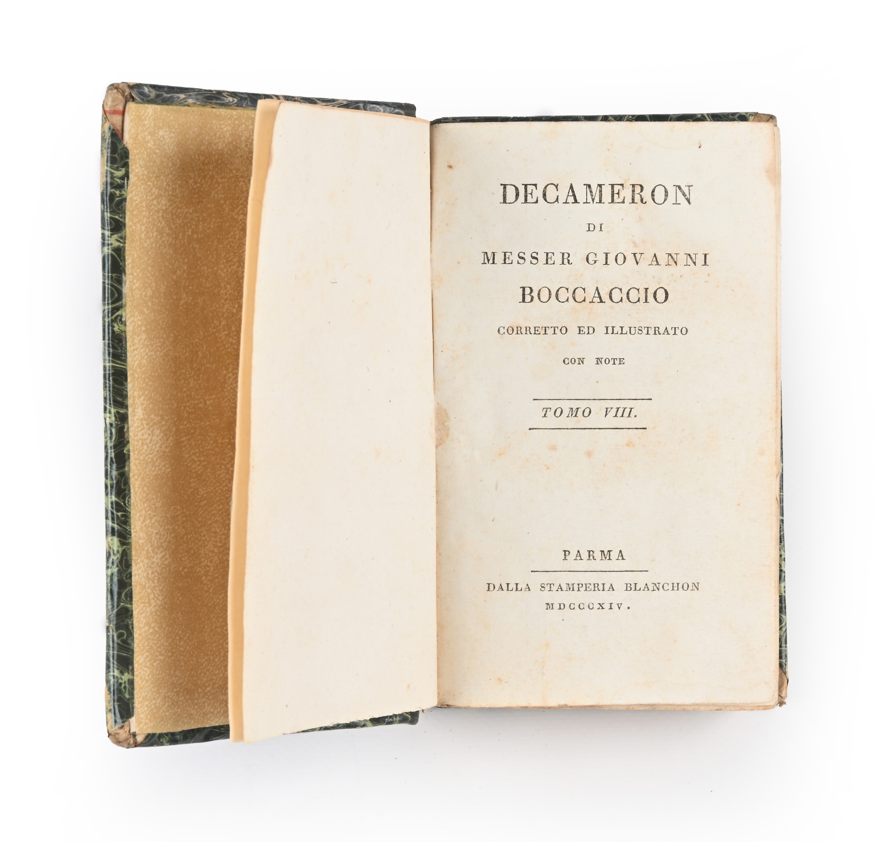 Decameron di Messer Giovanni Boccaccio