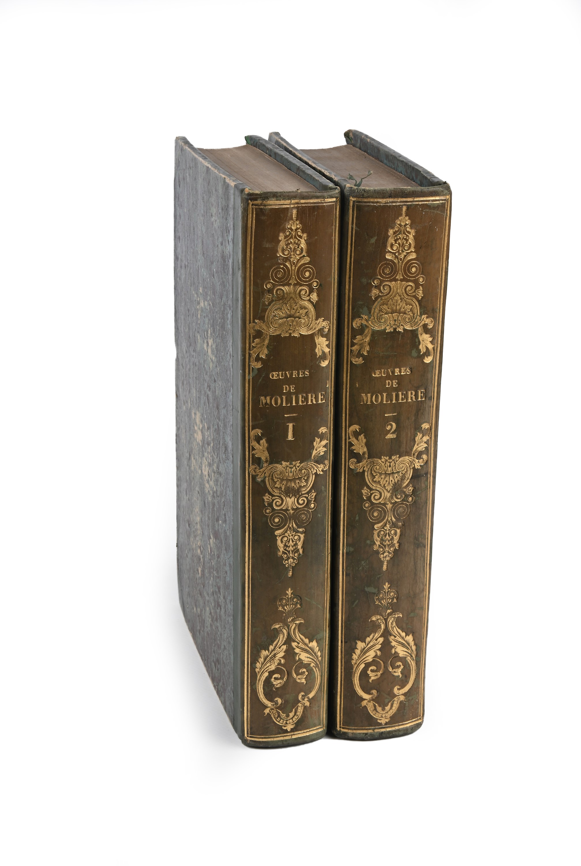 Oeuvres de Molière précédées d'une notice sur sa vie et ses ouvrages par M. Sainte-Beuve. Vignett...