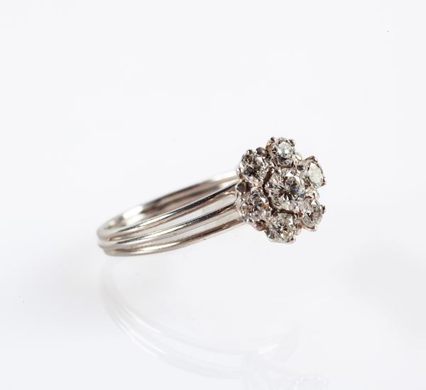 Anello in oro e brillanti