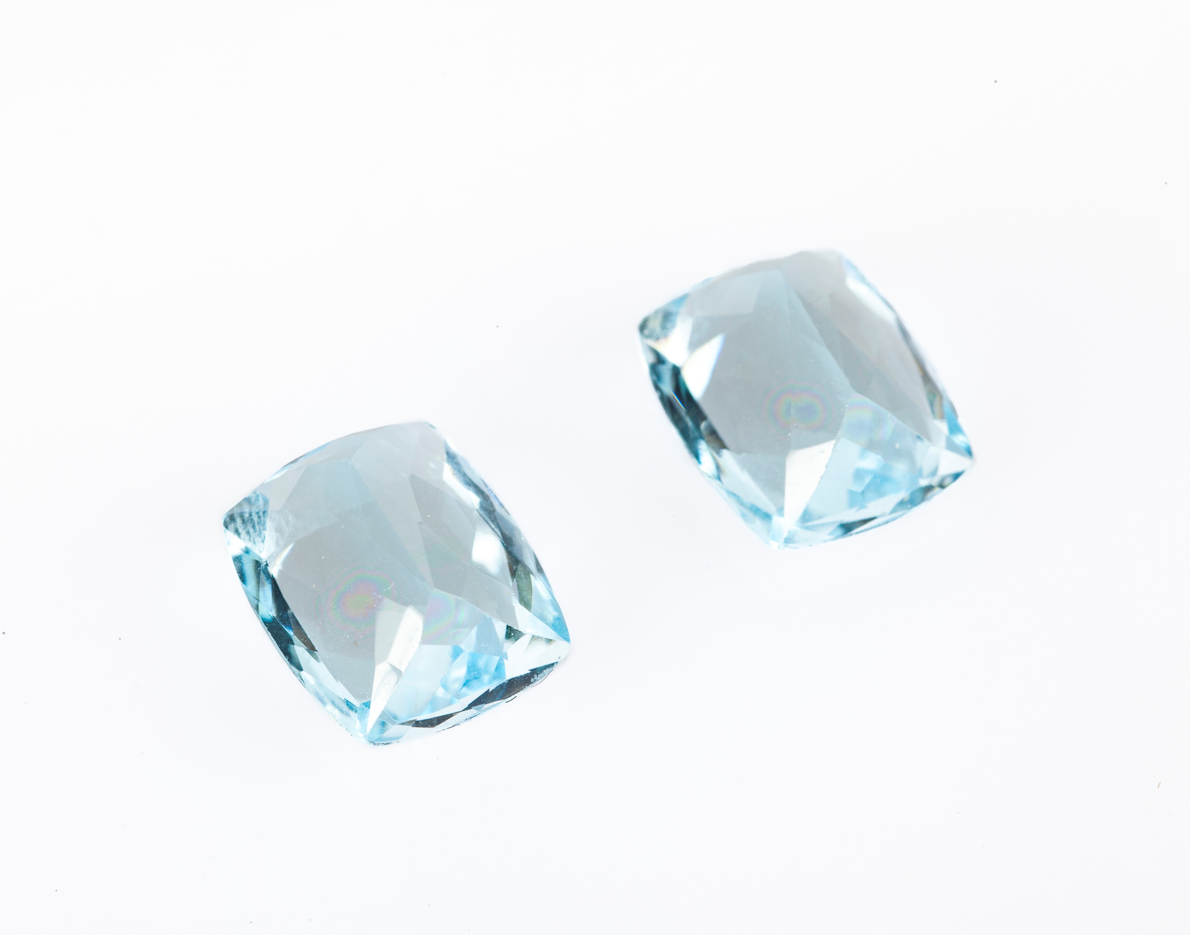 Coppia di Acquamarine Ct. 10,10