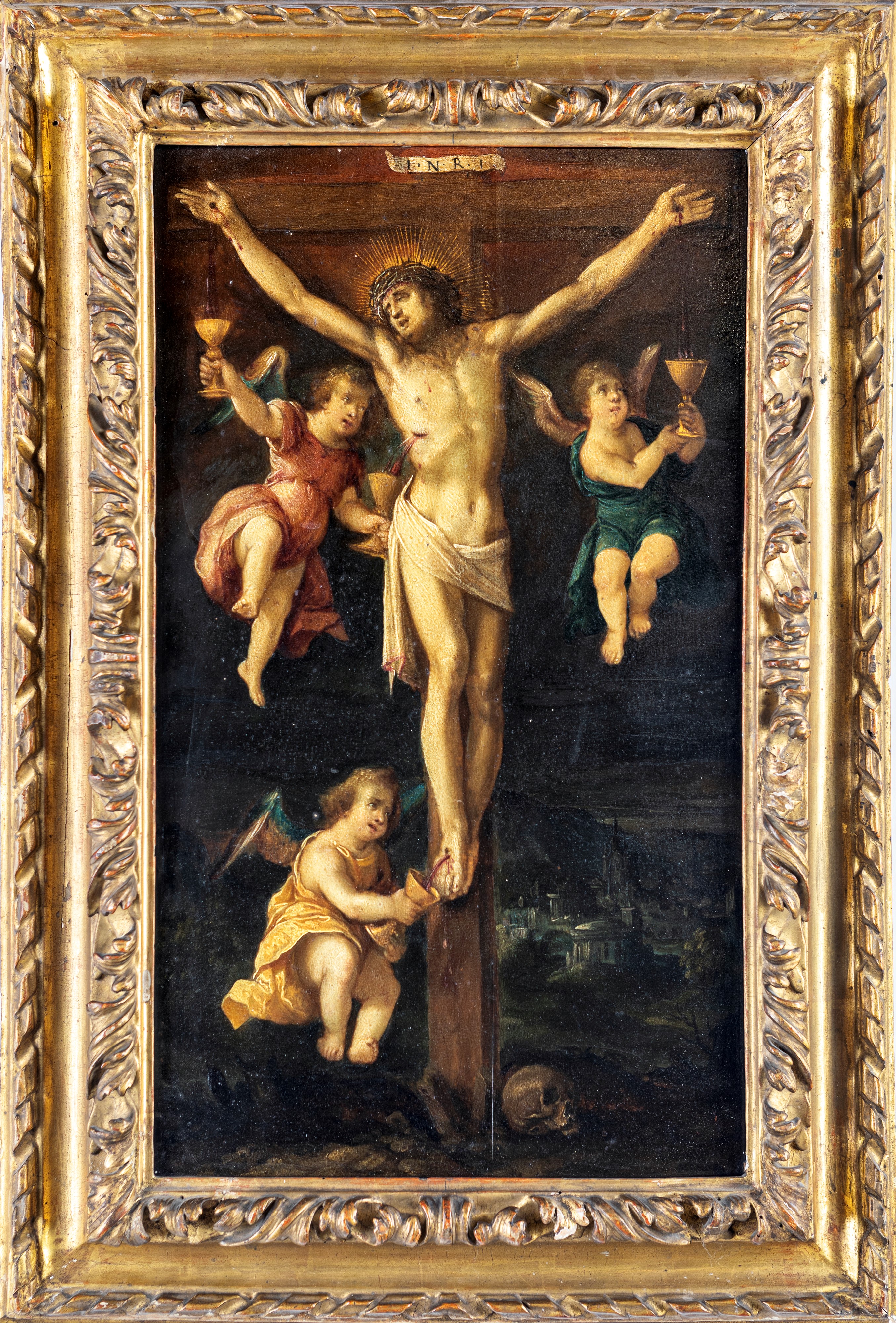 Scuola Fiamminga del XVIII Secolo - Crocifissione
