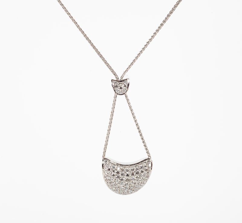 Damiani Pendente in Oro e Brillanti