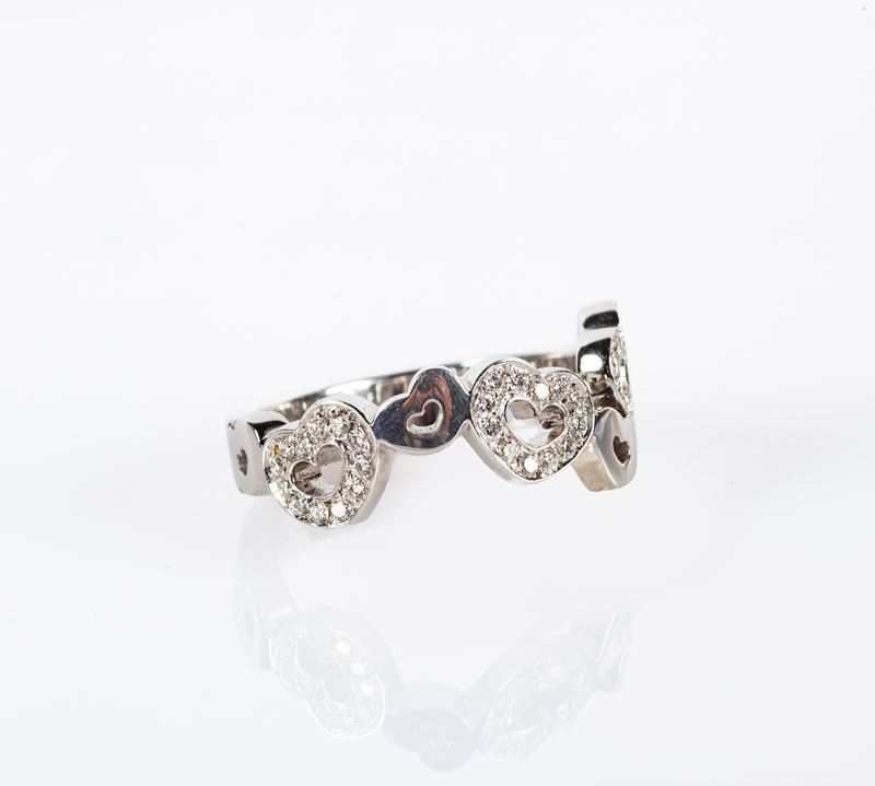 Pasquale Bruni Anello in Oro e Brillanti
