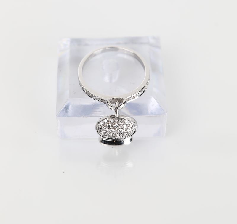 Anello a Campanella in Oro e Brillanti