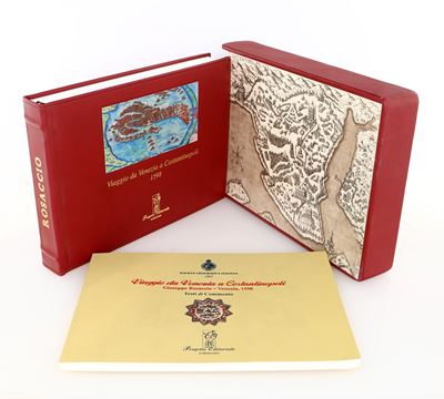 Ristampa Anastatica Dell'opera Viaggio da Venezia a Costantinopoli di Giuseppe Rosaccio, Stampata...