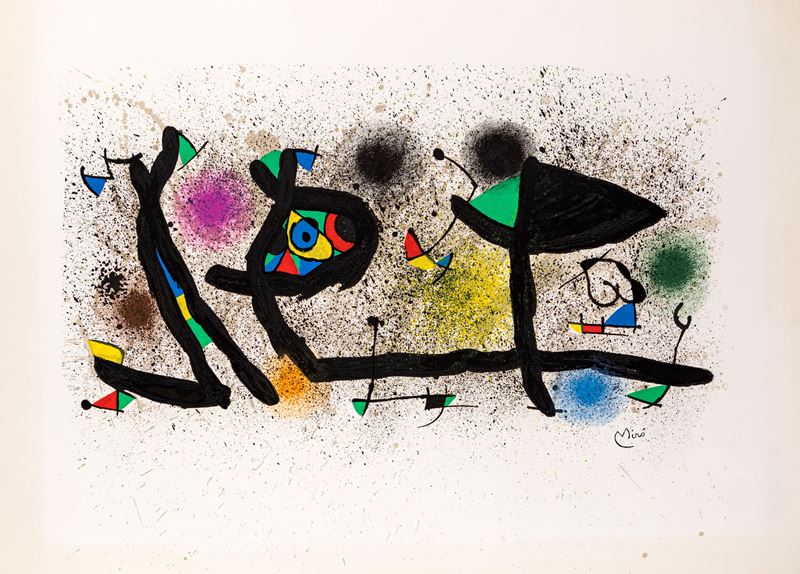 Joan Mirò - Senza Titolo