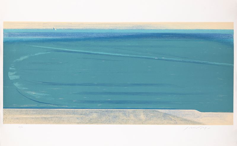 Piero Guccione - Senza Titolo