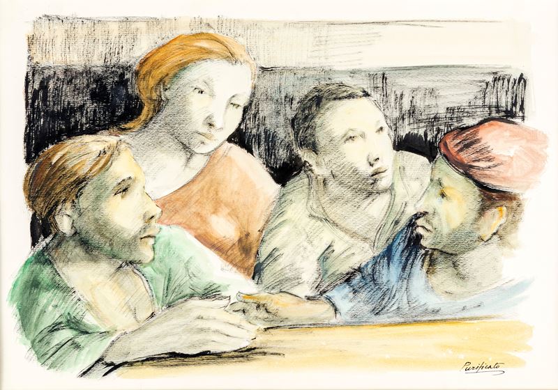 Domenico Purificato - Figure al Tavolo