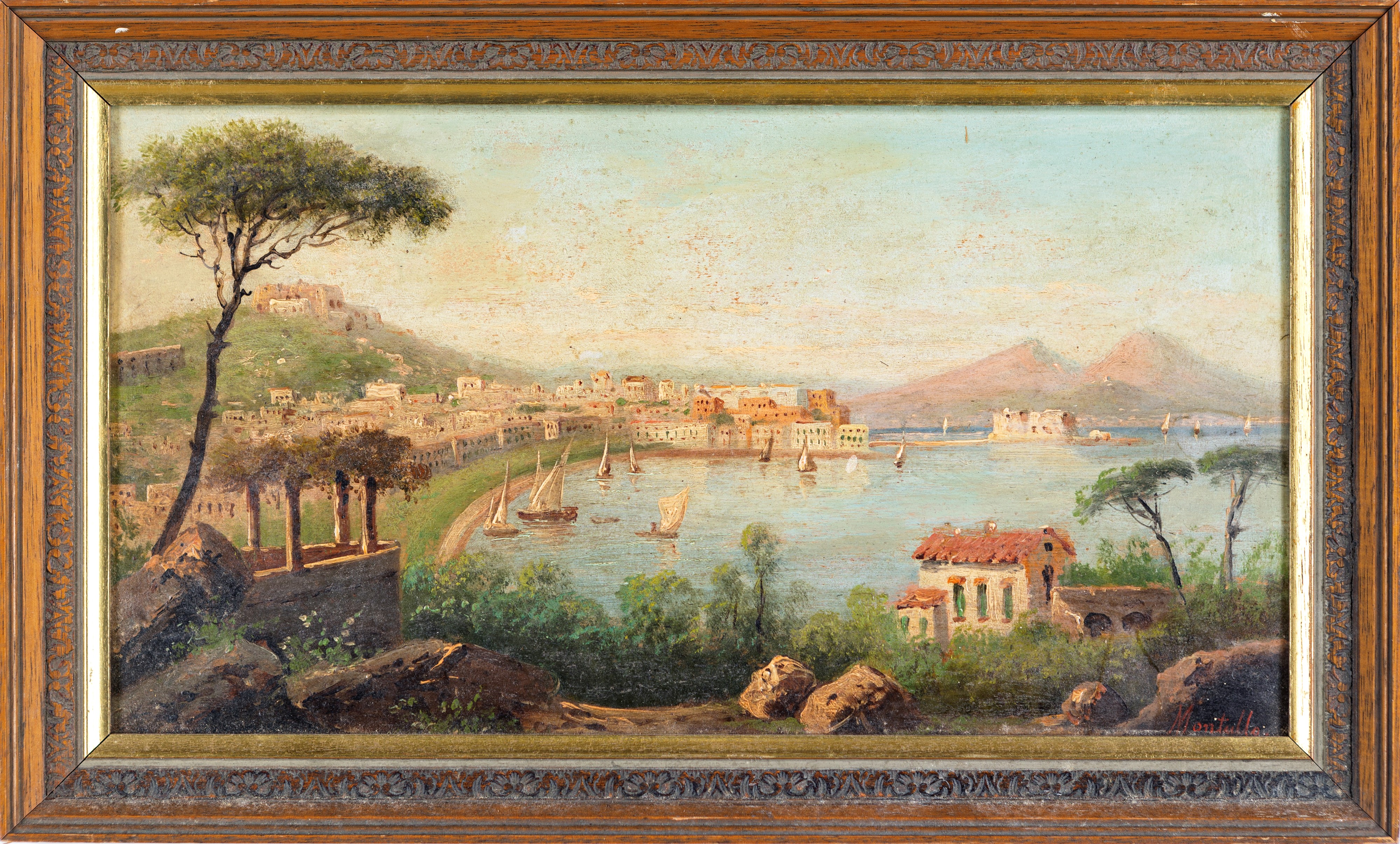 Veduta del Golfo di Napoli da Posillipo