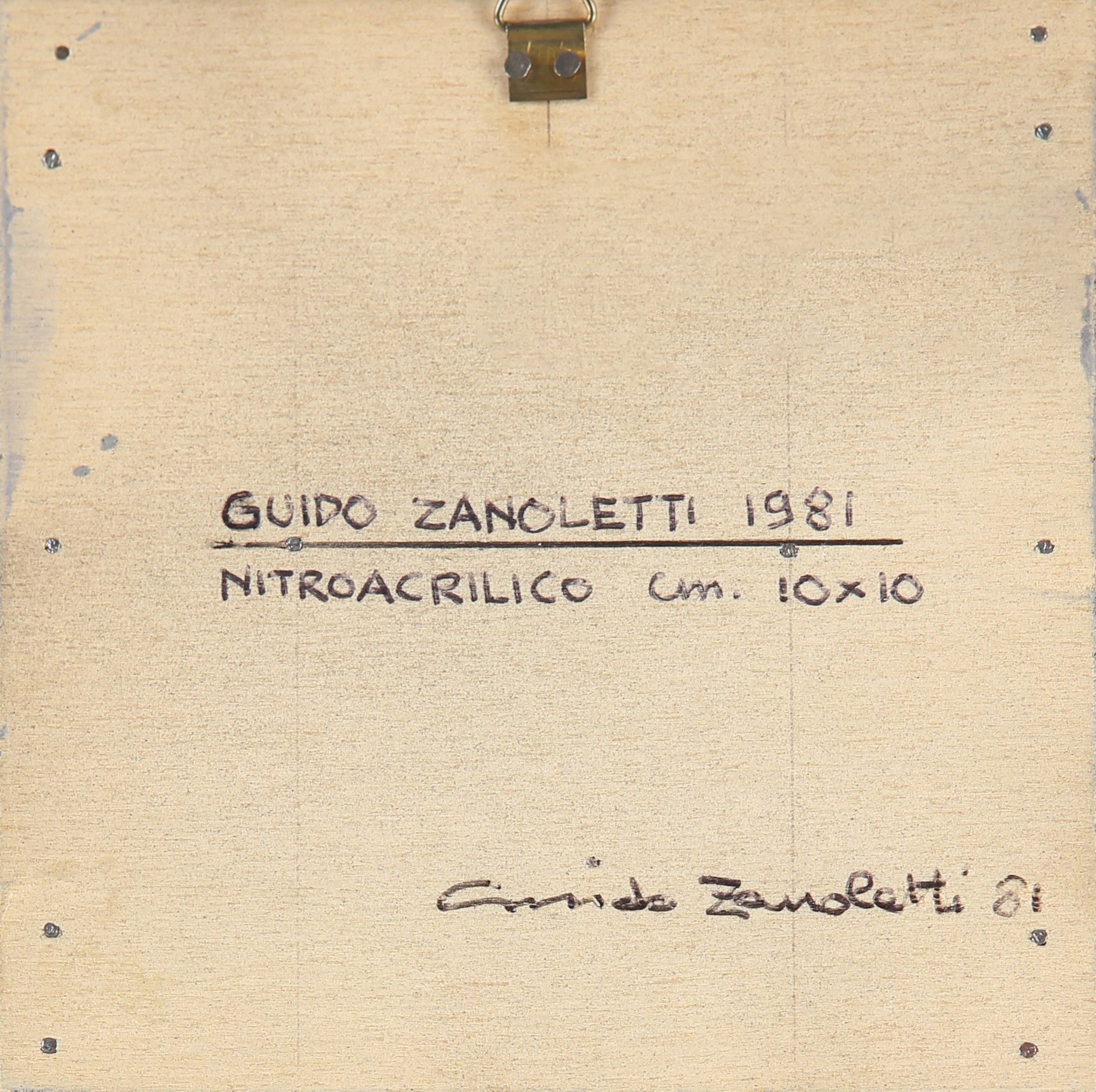 Guido Zanoletti - Lotto di Tre Dipinti