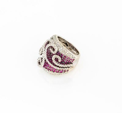 Anello con Rubini
