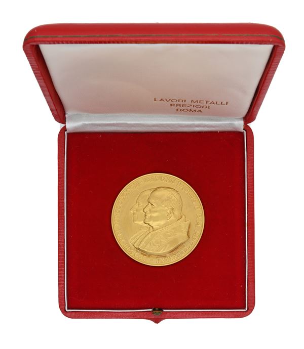 Medaglia Anniversario dello I.O.R. 1987 in oro