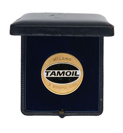 Medaglia Tamoil 3 Giugno 1983 in Oro e Smalto