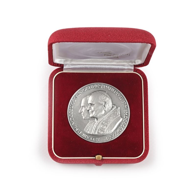 Medaglia Anniversario dello I.o.r. 1987 in Argento